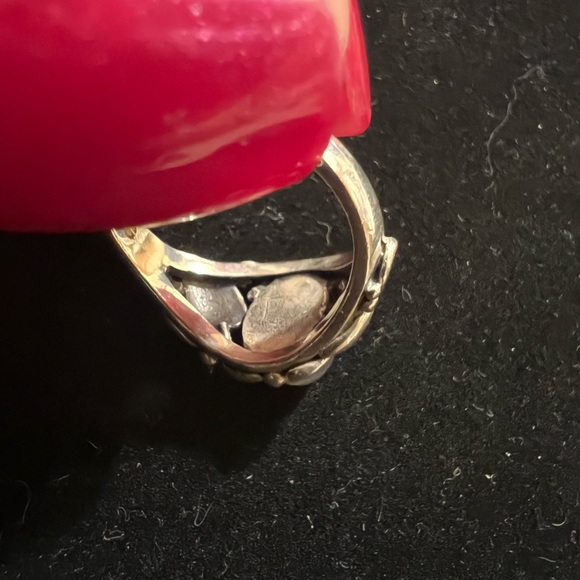 925 STERLING Silver Moonstone Ring - Picture 5 of 6